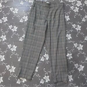 Aritzia Babaton Check Cohen Pull On Pant  Sz 8